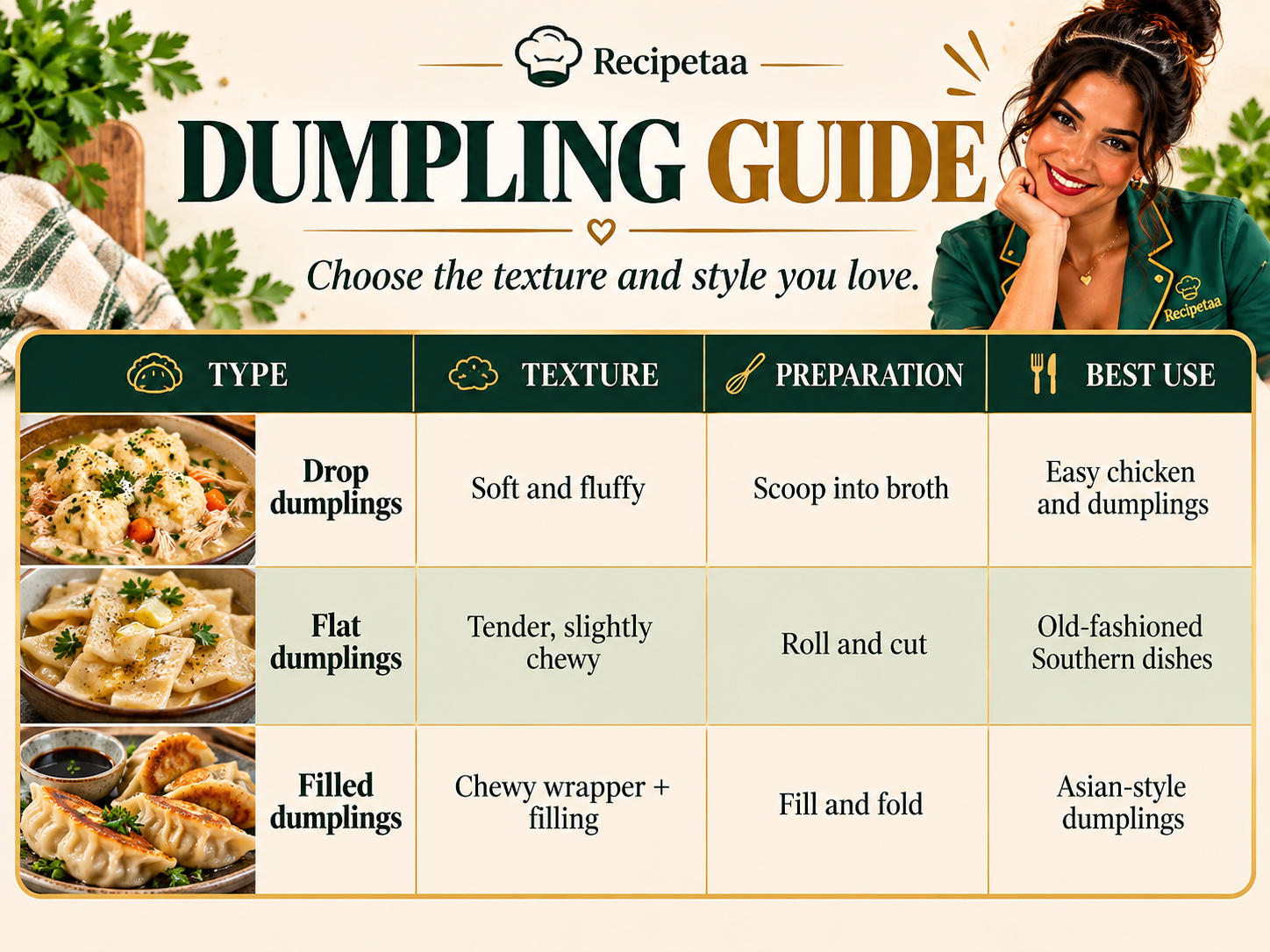 Drop Dumplings vs. Flat Dumplings | Recipetaa.com