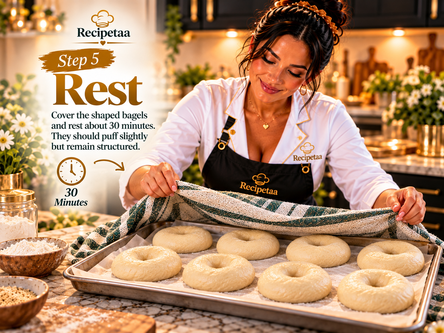 Bagels Recipe | Recipetaa.com
