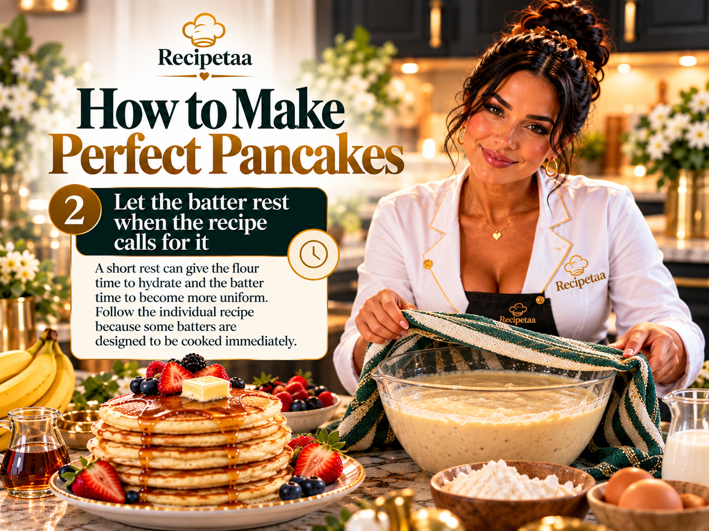 How to Make Perfect Pancakes | Recipetaa.com