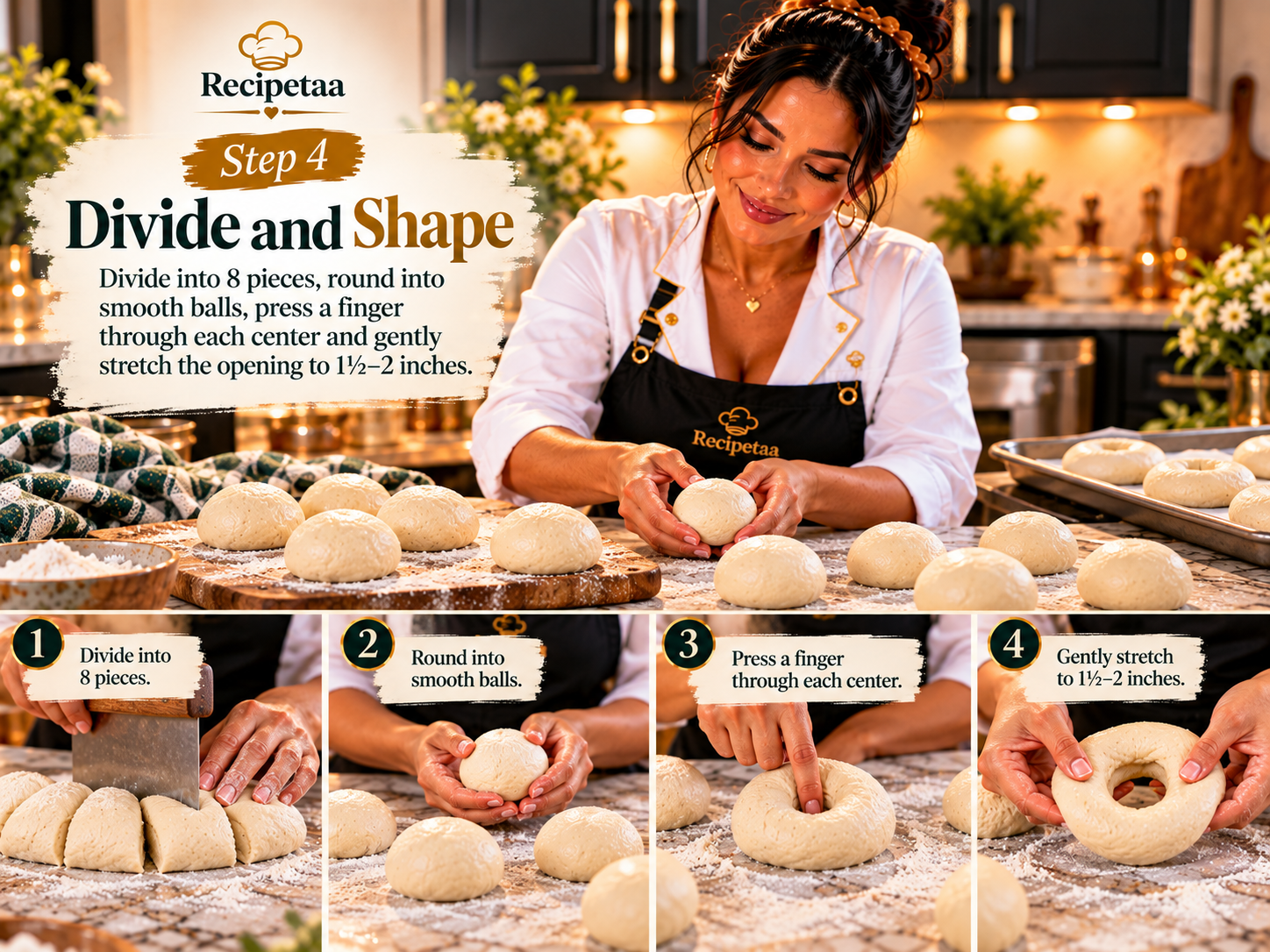 Bagels Recipe | Recipetaa.com