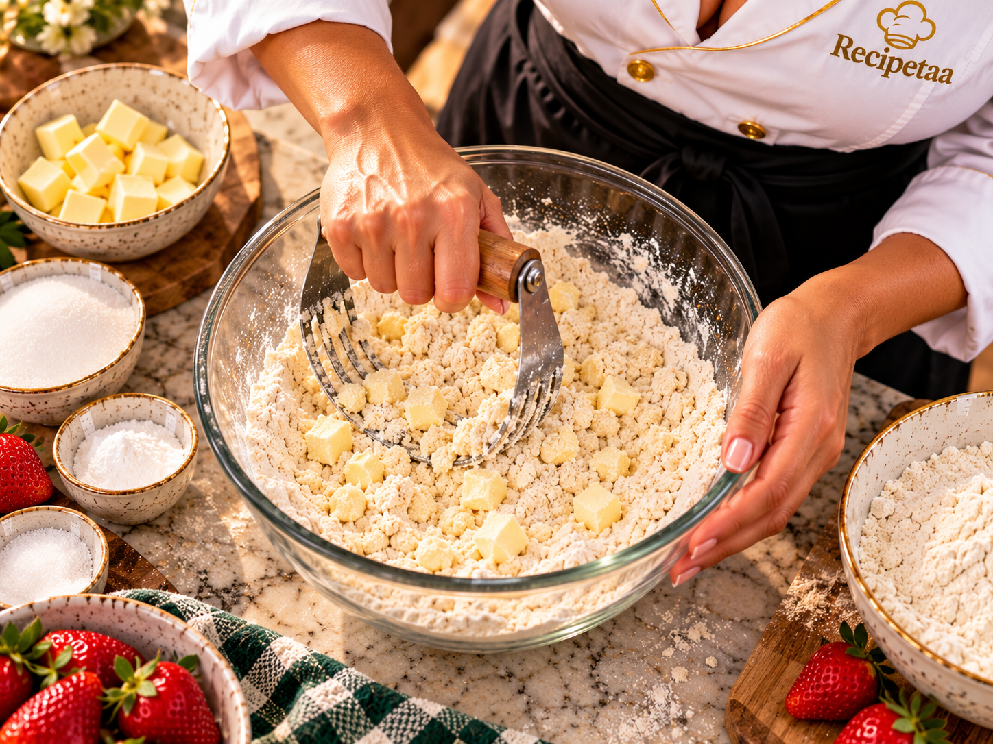 How to Make Strawberry Shortcake | Recipetaa.com