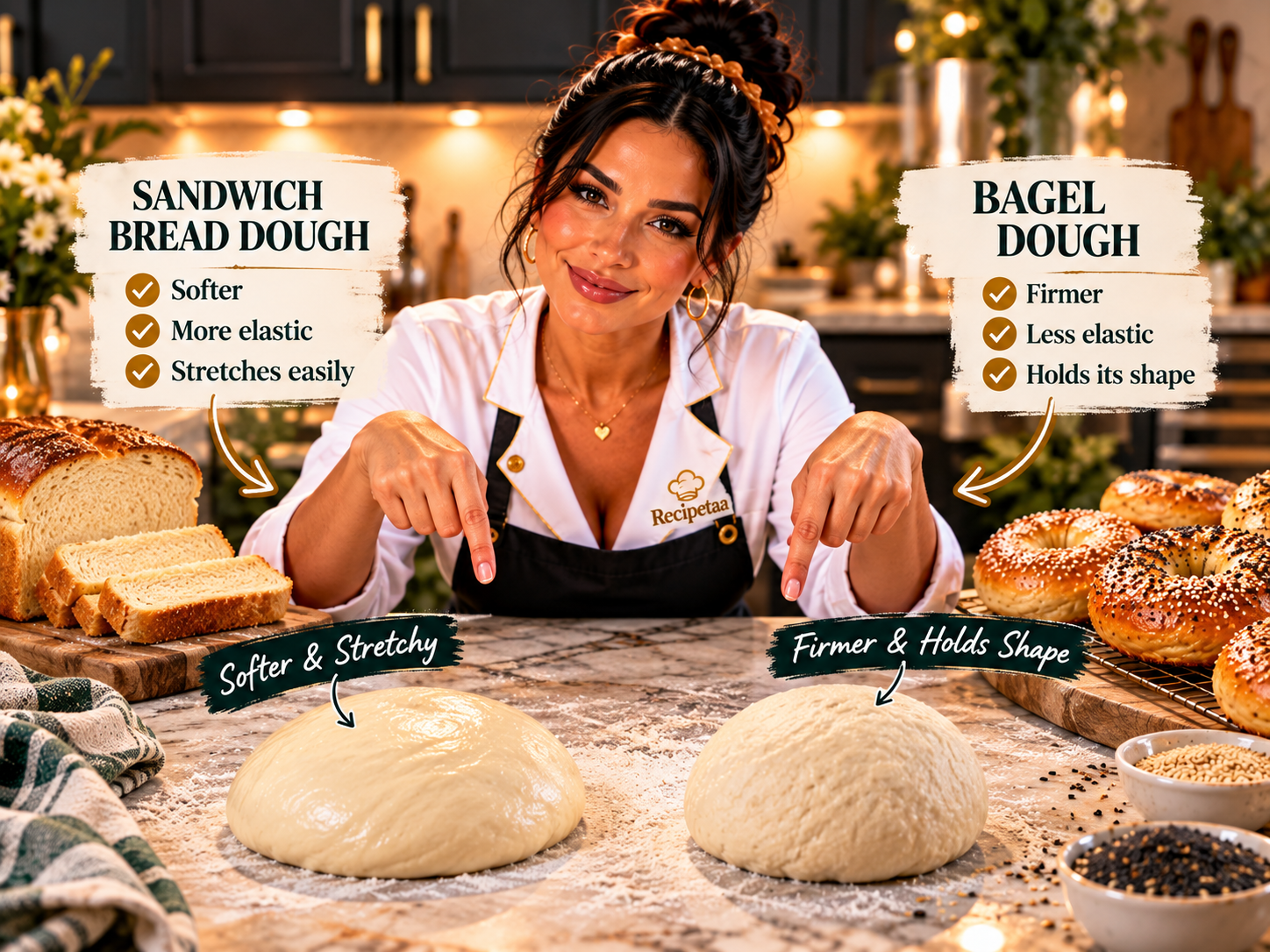 What Makes a Bagel Different From Bread? | Recipetaa.com